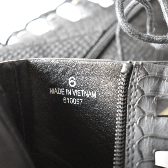 Asos Peep Toe Shoe Boots Black - Picture 7 of 8